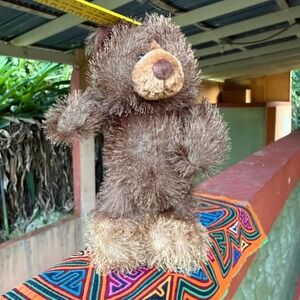 Carlton Cards Vintage Brown Teddy Bear Plush Stuffed Animal Collectible